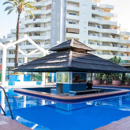 Διαμέρισμα Benal Ii, Estudio Con Parque Acuatico Y Vistas Al Mar. Benalmádena