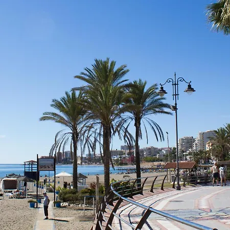 Benal Ii, Estudio Con Parque Acuatico Y Vistas Al Mar.