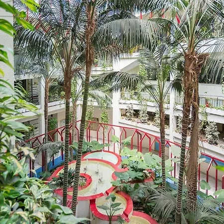 Benal Ii, Estudio Con Parque Acuatico Y Vistas Al Mar.