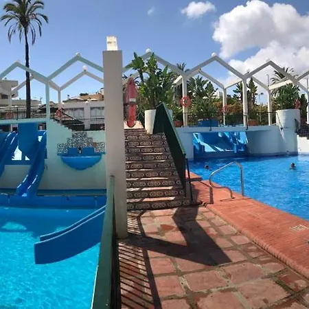 Apartment Benal Ii, Estudio Con Parque Acuatico Y Vistas Al Mar.