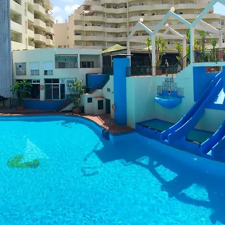 Benal Ii, Estudio Con Parque Acuatico Y Vistas Al Mar. Benalmadena