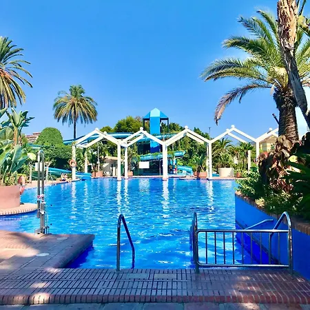 Benal Ii, Estudio Con Parque Acuatico Y Vistas Al Mar. Benalmadena