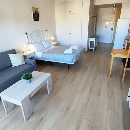 Apartment Benal Ii, Estudio Con Parque Acuatico Y Vistas Al Mar.